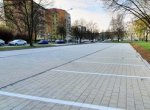 Nová parkoviště v Uherském Hradišti dokáží propustit vodu