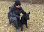 Policejní pes Albi jde do důchodu, zůstává ale se svým pánem