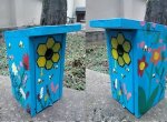 Děti vyzdobily lesopark v Brumově-Bylnici barevnými ptačími budkami