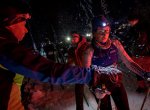Organizátoři ​Noční stopy bojovali se silným větrem a hustým sněžením