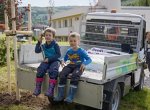 Děti v Luhačovicích sázely okrasné sakury